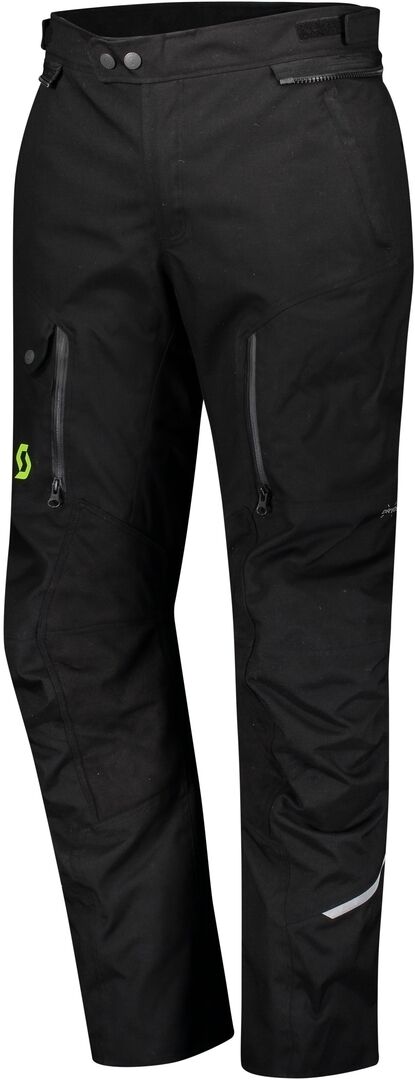 Scott Voyager Dryo Pantalones textiles de motocicleta - Negro (XS 46)