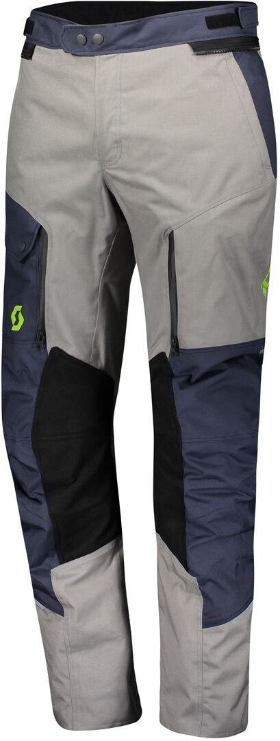 Scott Voyager Dryo Pantalones textiles de motocicleta - Gris Azul (S 48)