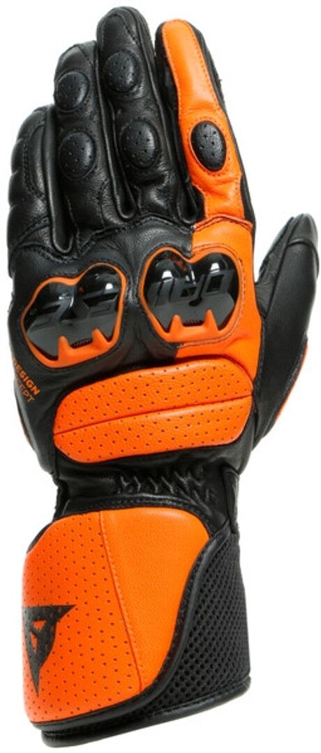 Dainese Impeto Guantes de motocicleta - Negro Naranja (2XS)