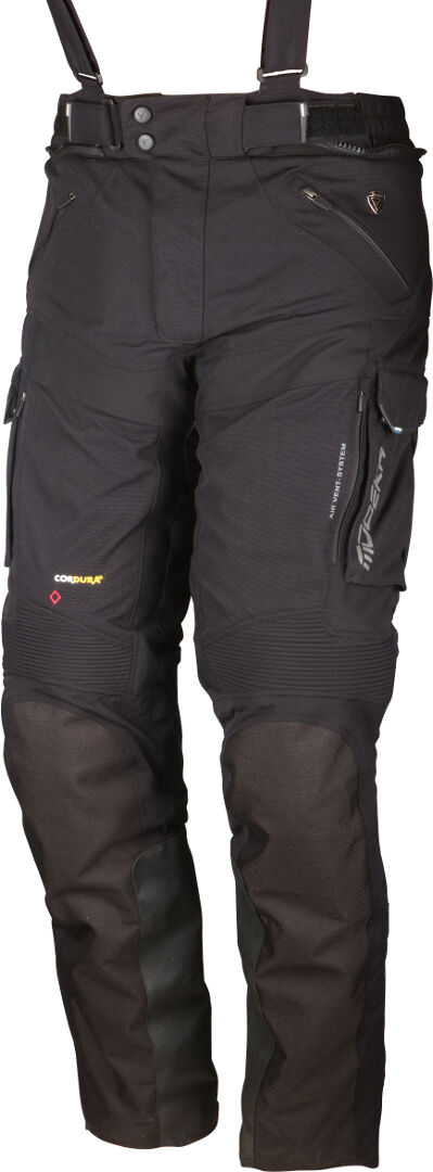 Modeka Tacoma III Pantalones Textiles para Motocicletas - Negro (3XL)