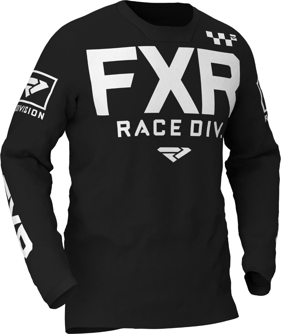 FXR Helium Motocross Jersey - Negro Blanco (S)