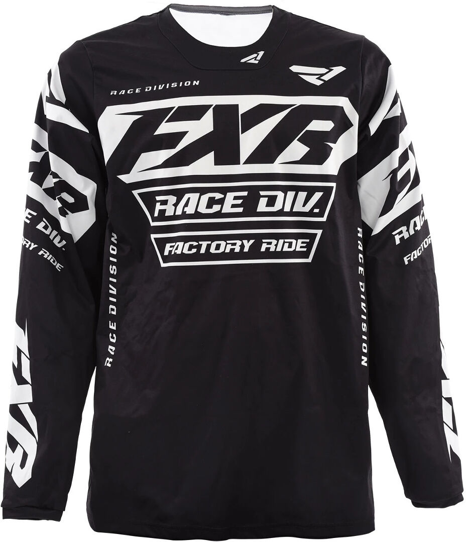 FXR Cold Cross RR Motocross Jersey - Negro (S)