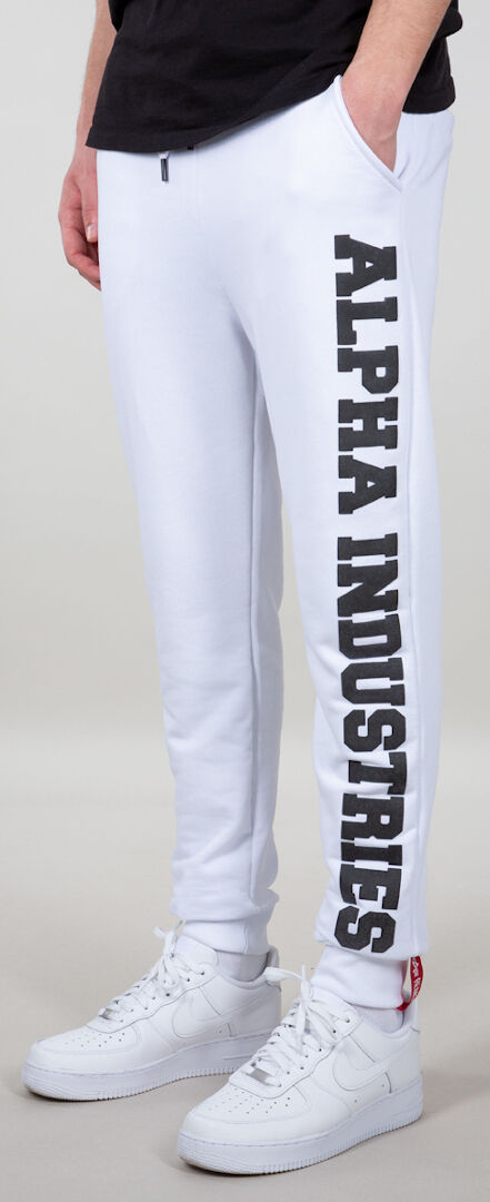 Alpha Big Letters pantalones de ejercicio - Blanco (M)