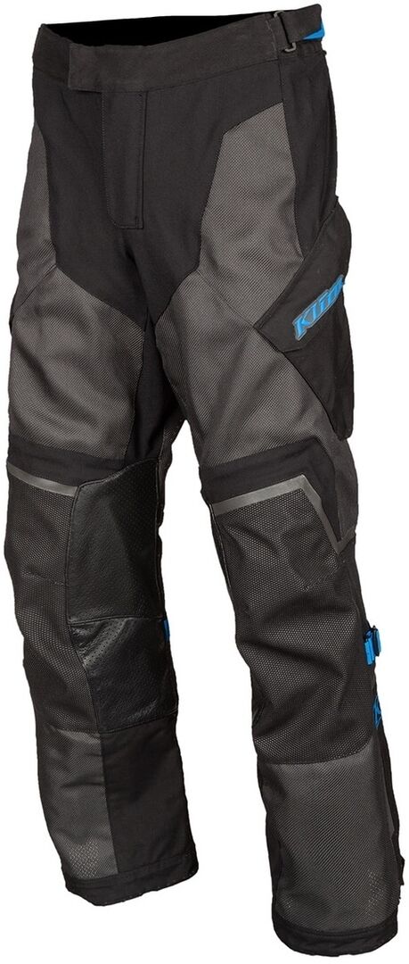 Klim Baja S4 Pantalones Textiles para Motocicletas - Negro Gris (36)