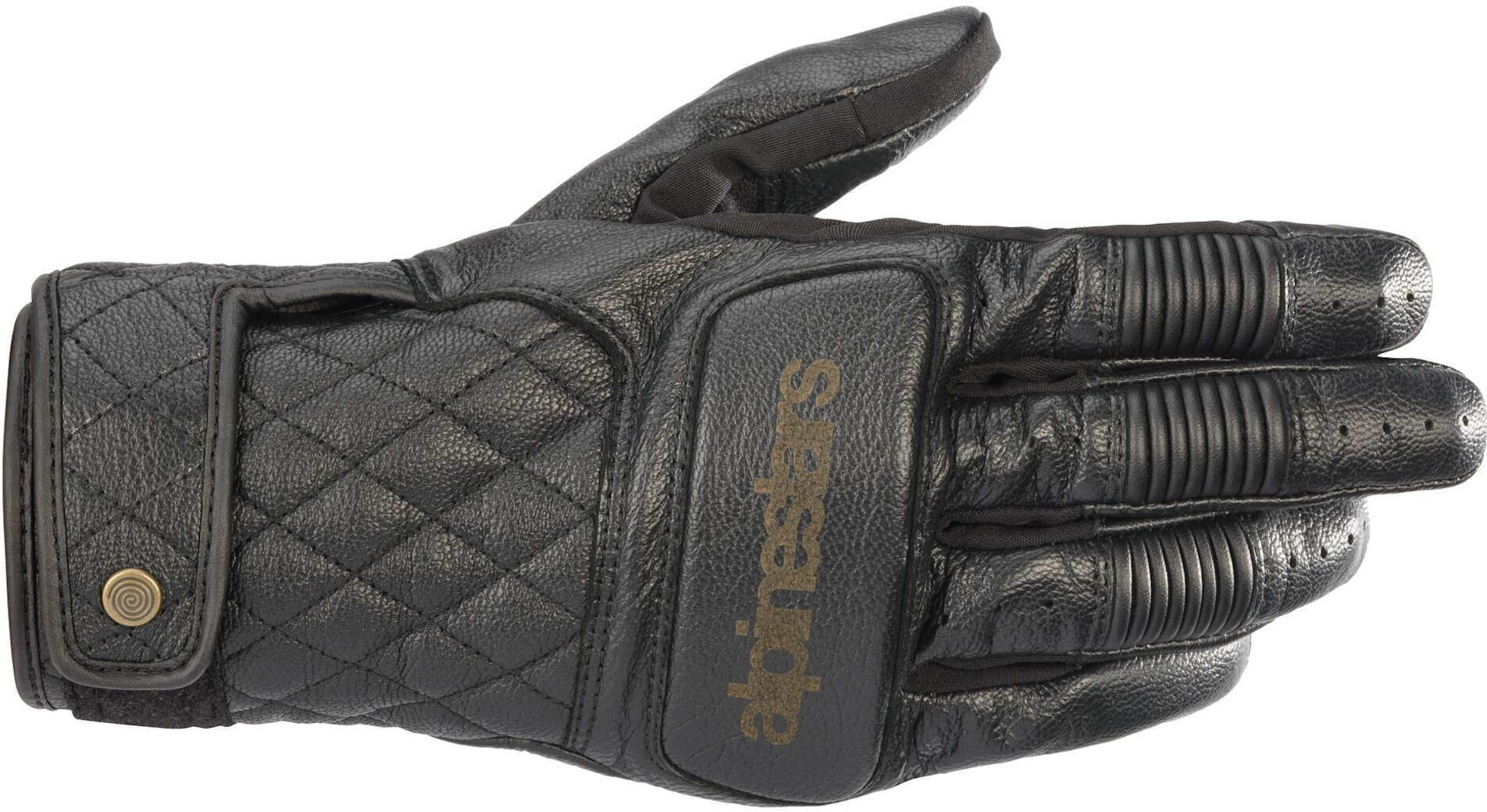 Alpinestars Brass Guantes de motocicleta - Negro (S)