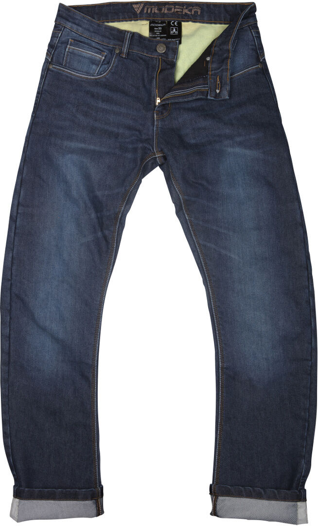 Modeka Nyle Cool Pantalones Textiles para Motocicletas - Azul (31)
