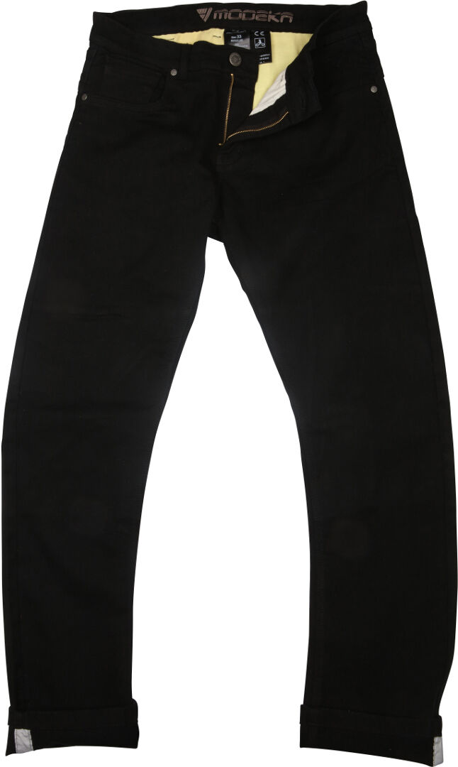 Modeka Brandon Pantalones Textiles para Motocicletas - Negro (38)