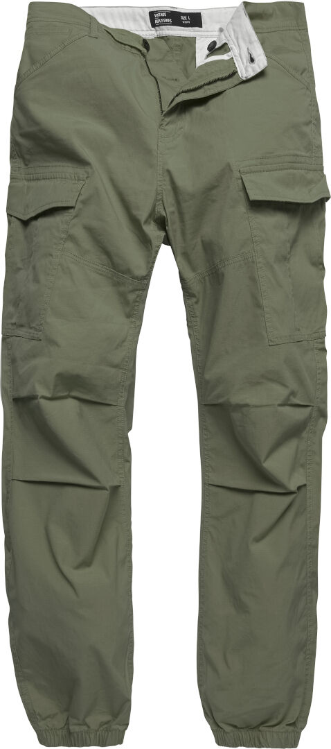 Vintage Industries Conner Cargo Pantalones - Verde (XL)