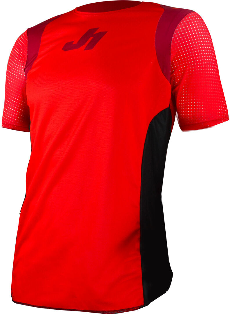 Just1 J-Flex Shortsleeve Jersey de bicicleta - Rojo (L)