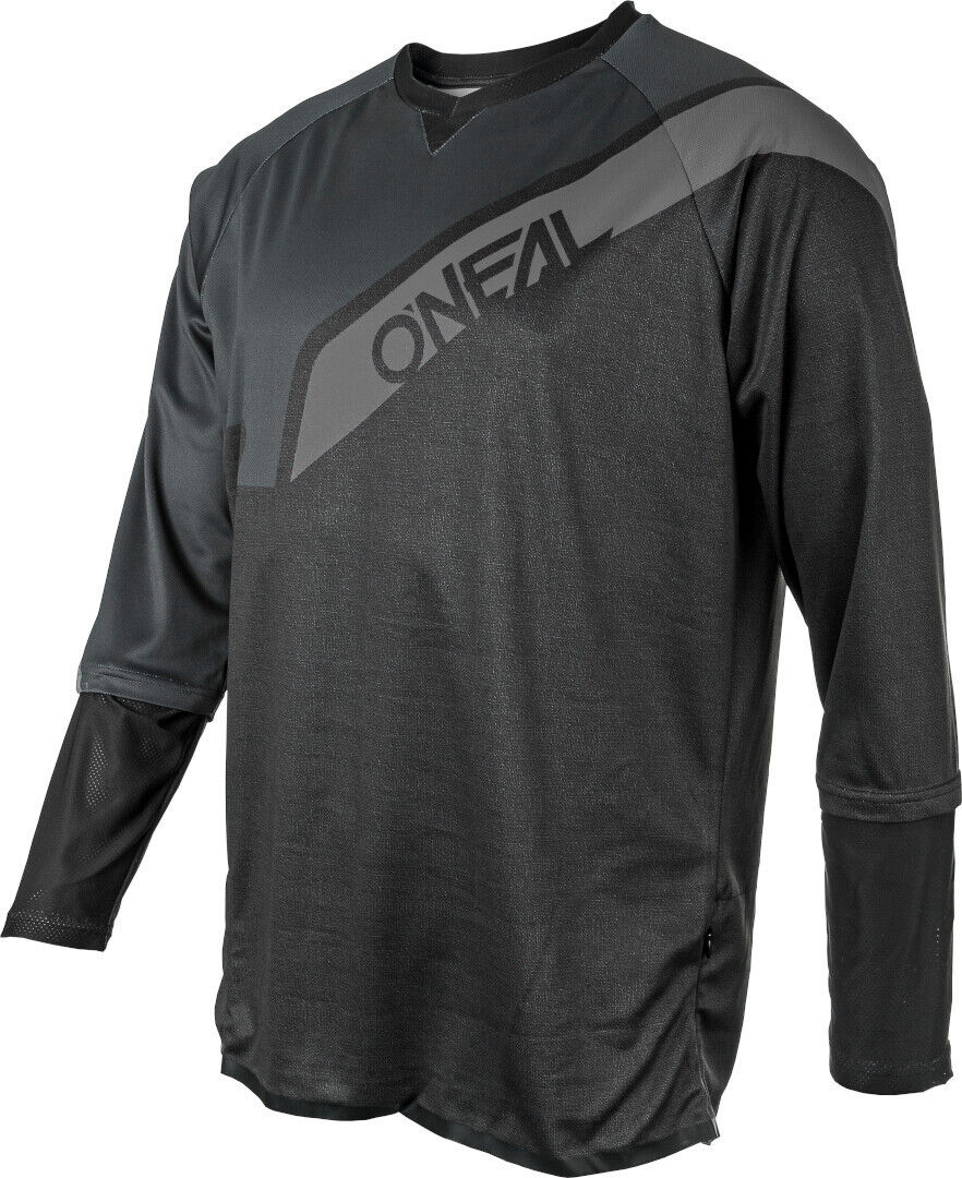 Oneal Tobanga Jersey de bicicleta - Negro Gris (2XL)