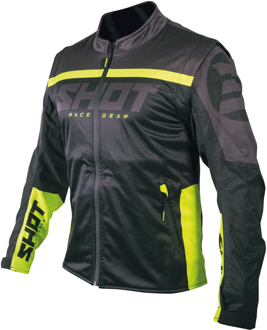 Shot Softshell Lite 2.0 Chaqueta de Motocross - Negro Amarillo