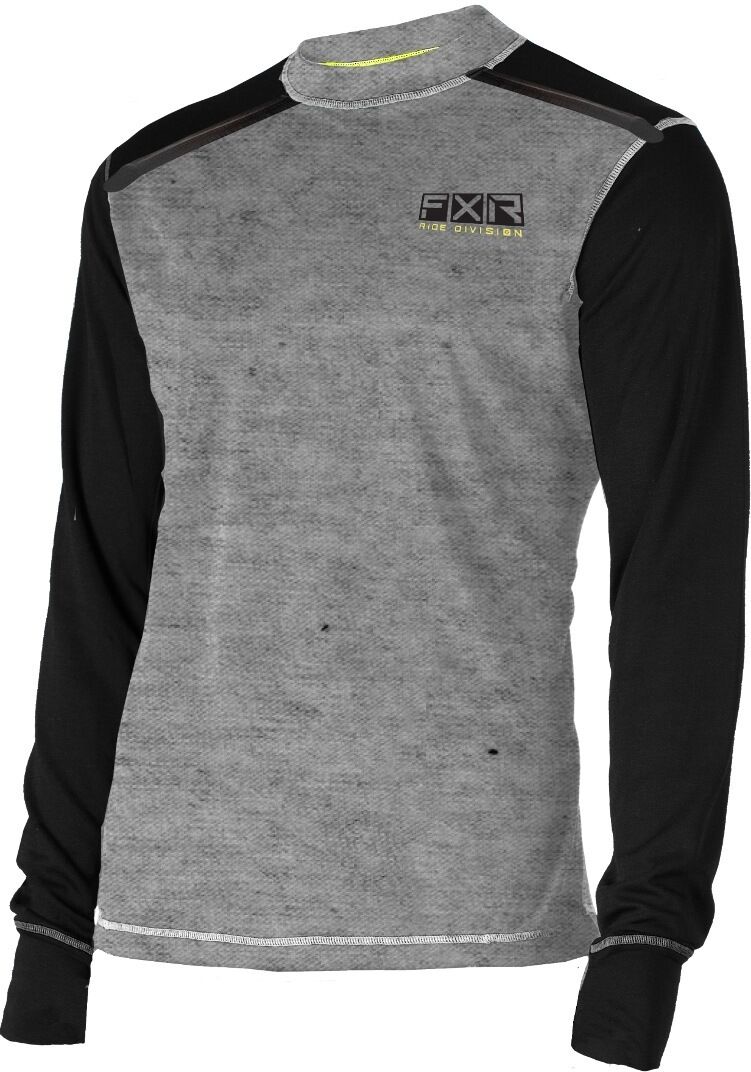 FXR Tenacious Merino Camisa funcional Longsleeve - Gris (S)