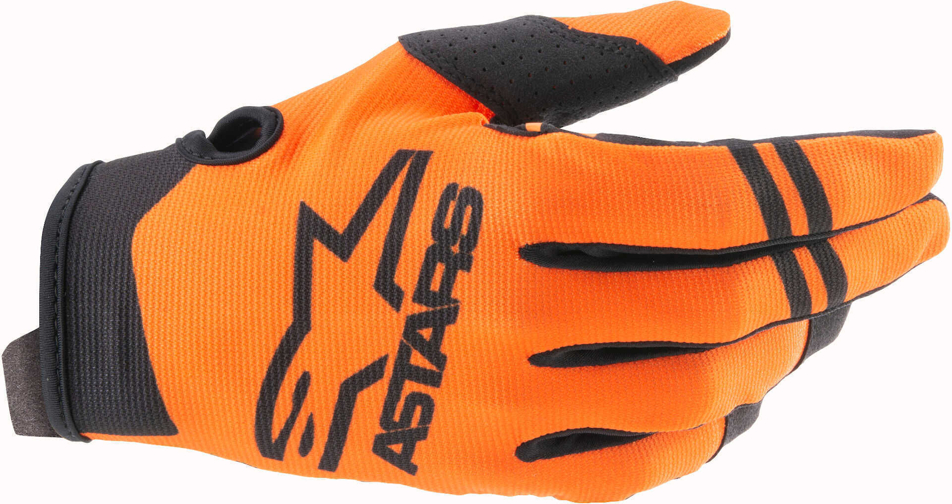 Alpinestars Radar Guantes de Motocross - Negro Naranja (XL)