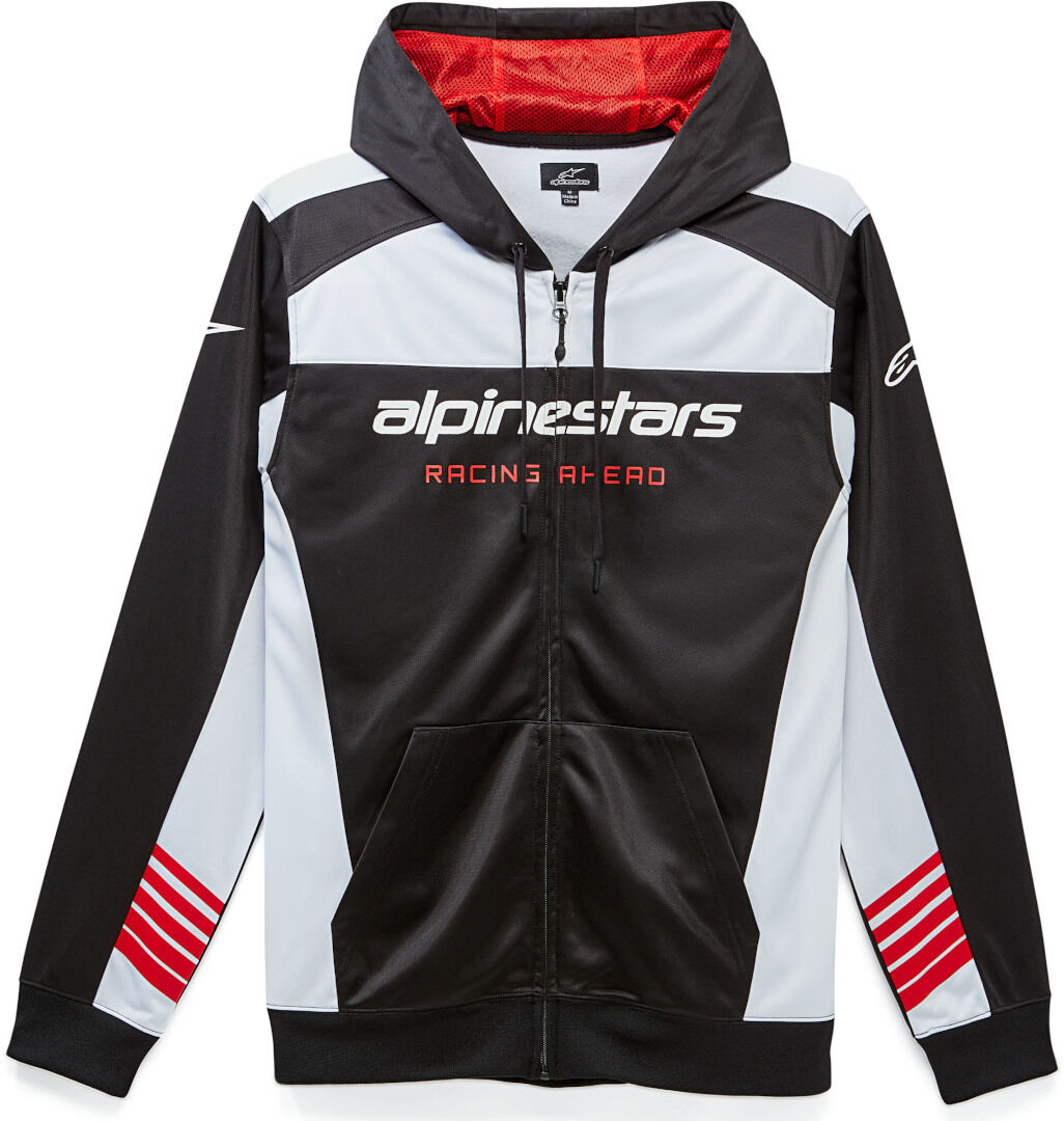 Alpinestars Sessions II Fleece Zip Hoodie - Negro Blanco (M)