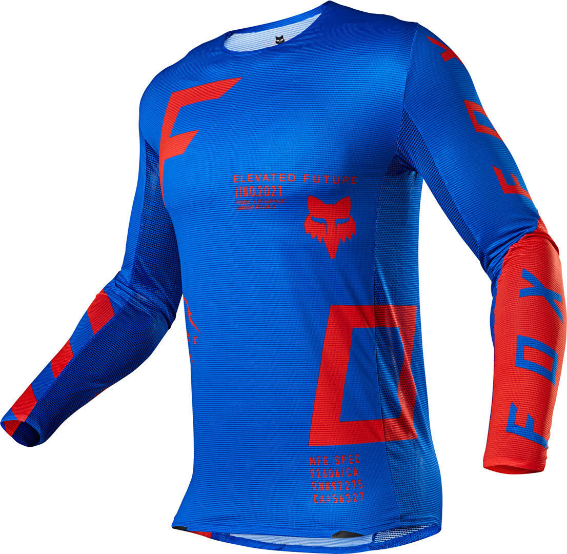 Fox Flexair RIGZ Motocross Jersey - Azul (S)