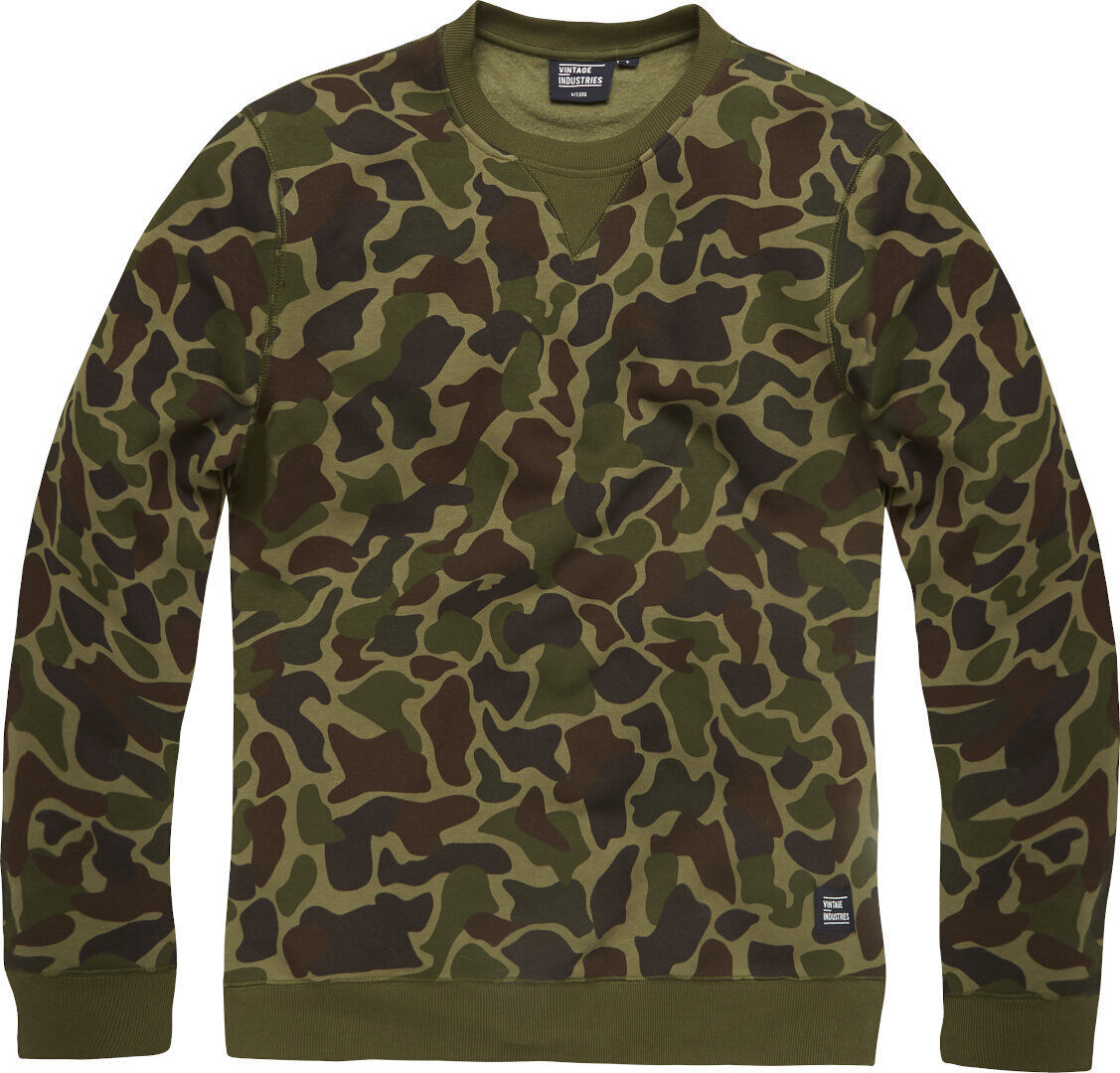 Vintage Industries Camo Greeley Sudadera - Multicolor (3XL)