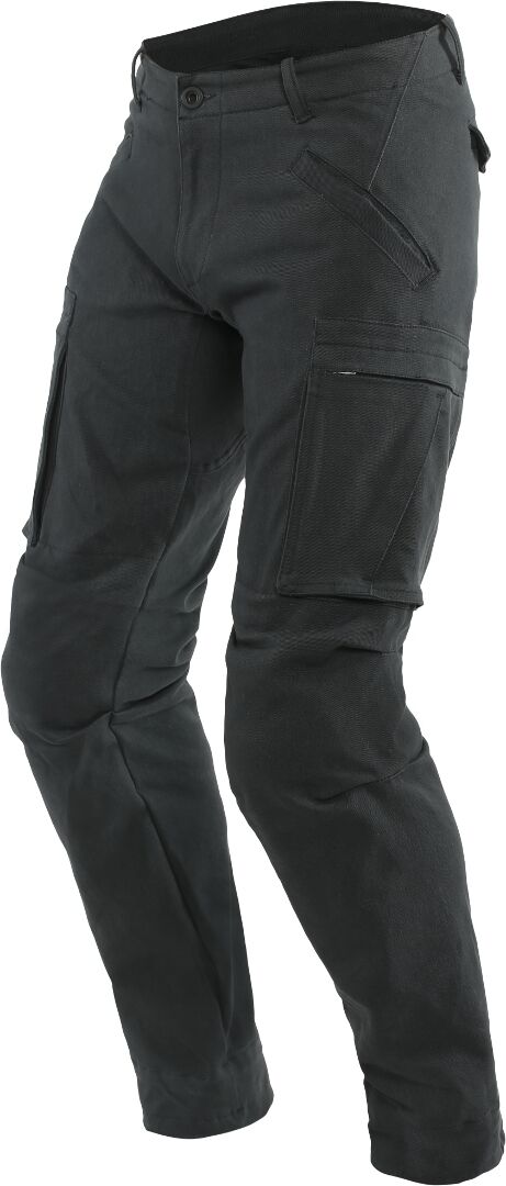 Dainese Combat Pantalones textiles de motocicleta - Negro (41)