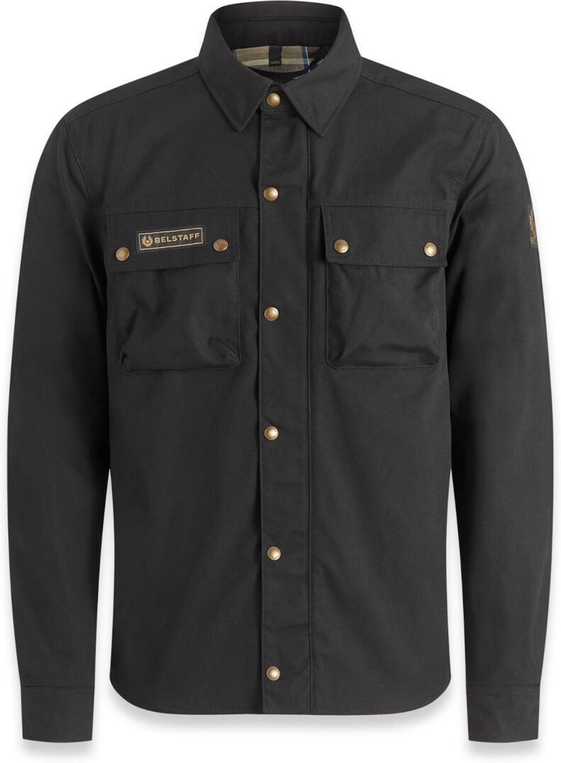 Belstaff Mansion Camisa de motociclismo - Negro (3XL)