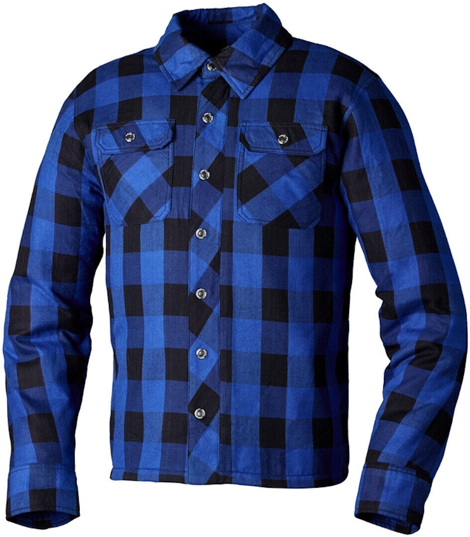 RST Lumberjack Camisa de motocicleta - Azul (XL)