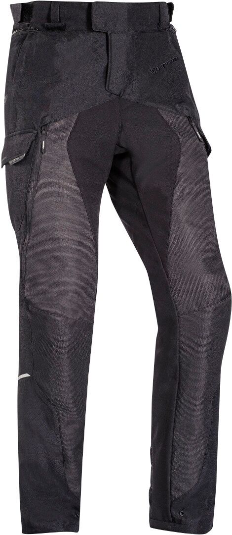 Ixon Balder Pantalones textiles para motocicletas - Negro (S)