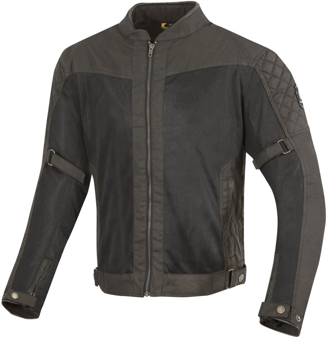 Merlin Chigwell Lite Chaqueta encerada en motocicleta - Verde (XL)