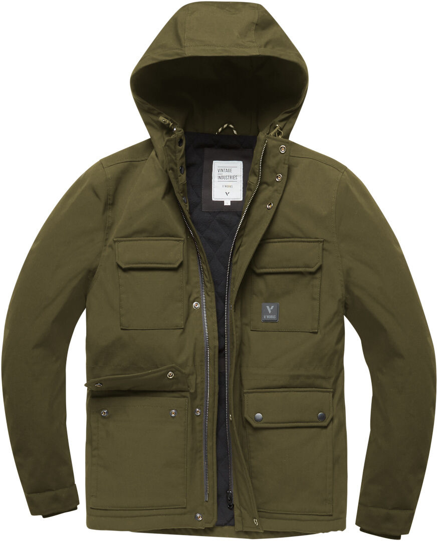 Vintage Industries Winston chaqueta - Verde (M)