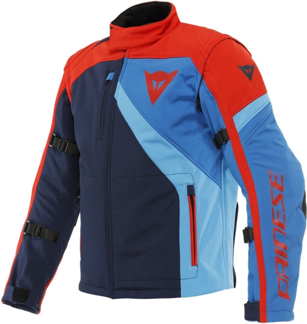 Dainese Ranch Tex Chaqueta textil de motocicleta - Rojo Azul (54)