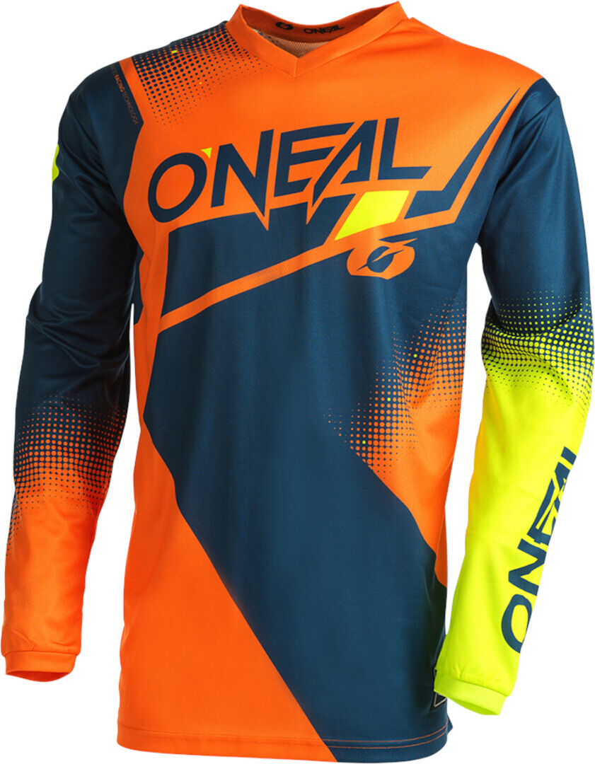 Oneal Element Racewear V.22 Maillot de Motocross - Azul Naranja (S)