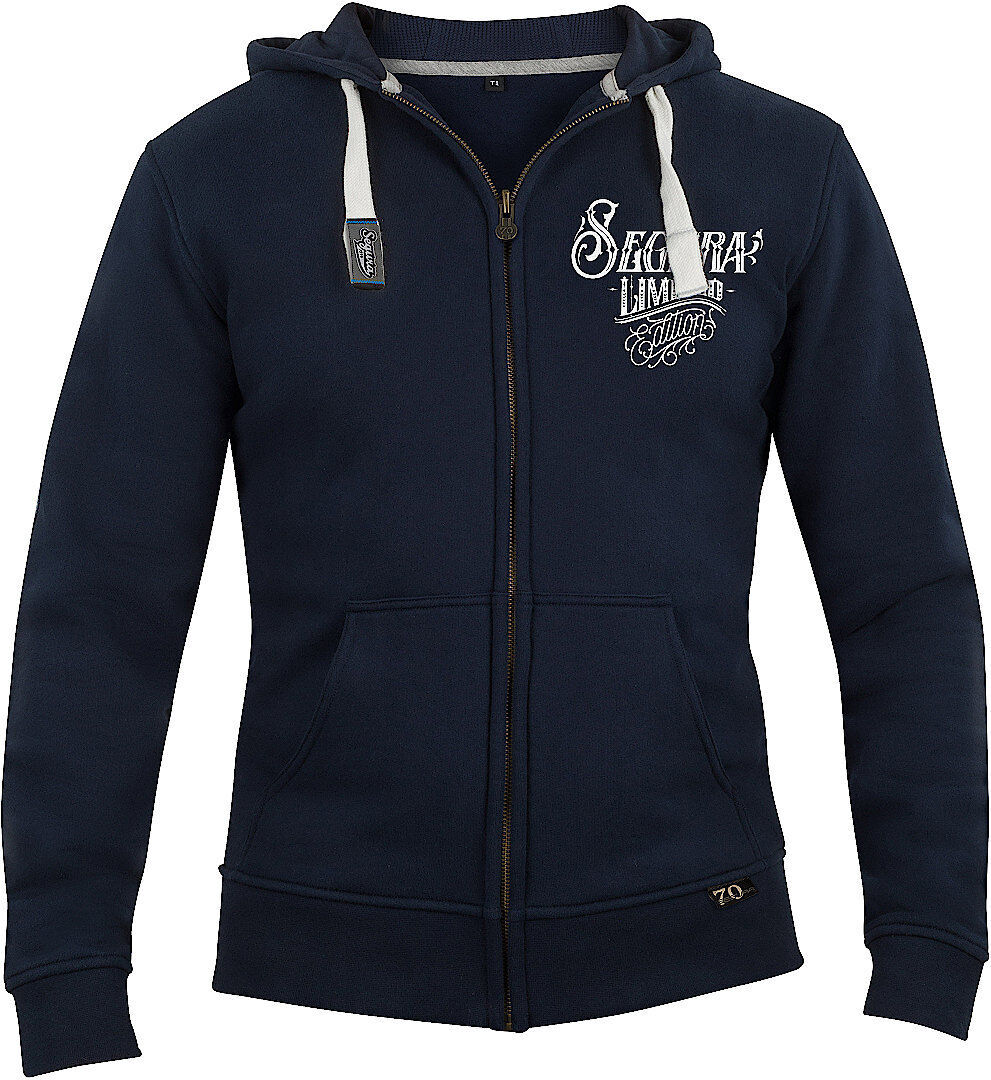 Segura Clint Zip Hoodie Sudadera con cremallera - Azul (M)