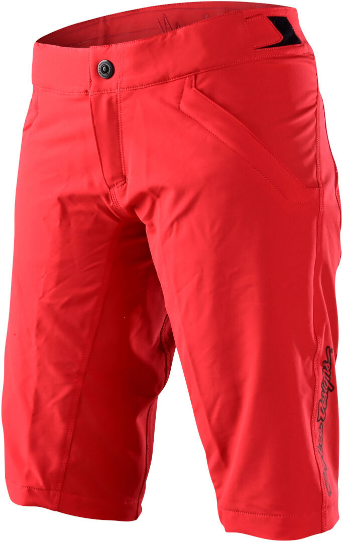 Lee Mischief Pantalones cortos de bicicleta para damas - Rojo (S)