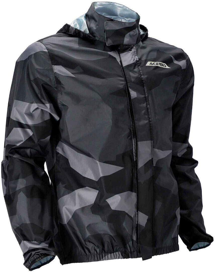 Acerbis X-Dry Chaqueta de lluvia - Negro Multicolor (S)