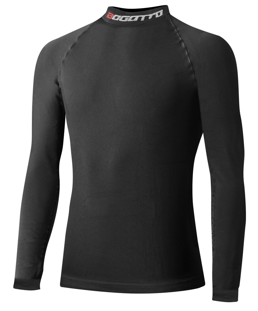 Bogotto 4season Camisa funcional de manga larga - Negro (XS S)