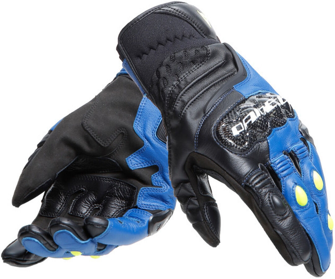 Dainese Carbon 4 Short Guantes de motocicleta - Negro Azul