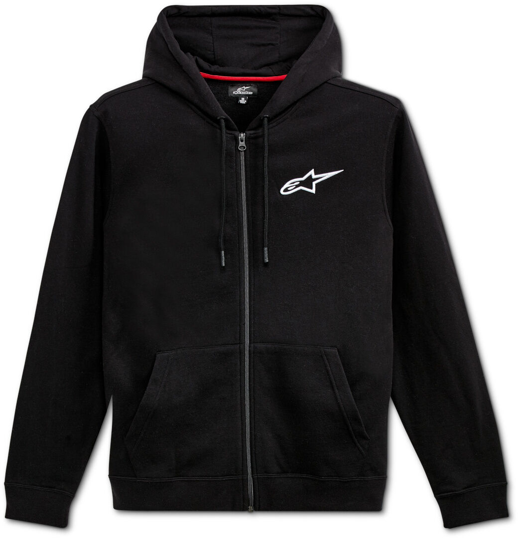 Alpinestars Ageless Chest Sudadera con cremallera - Negro