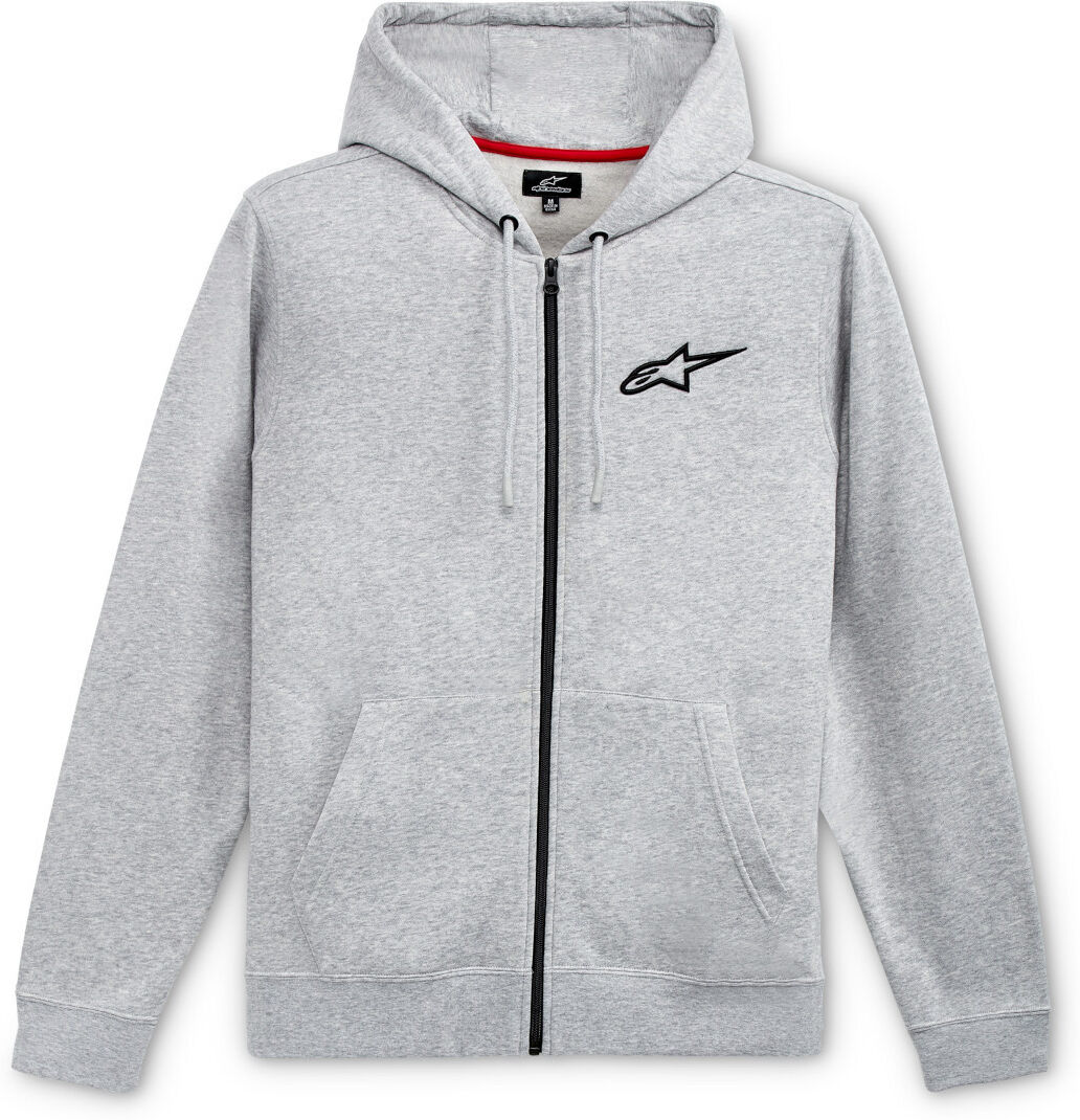 Alpinestars Ageless Chest Sudadera con cremallera - Gris (2XL)