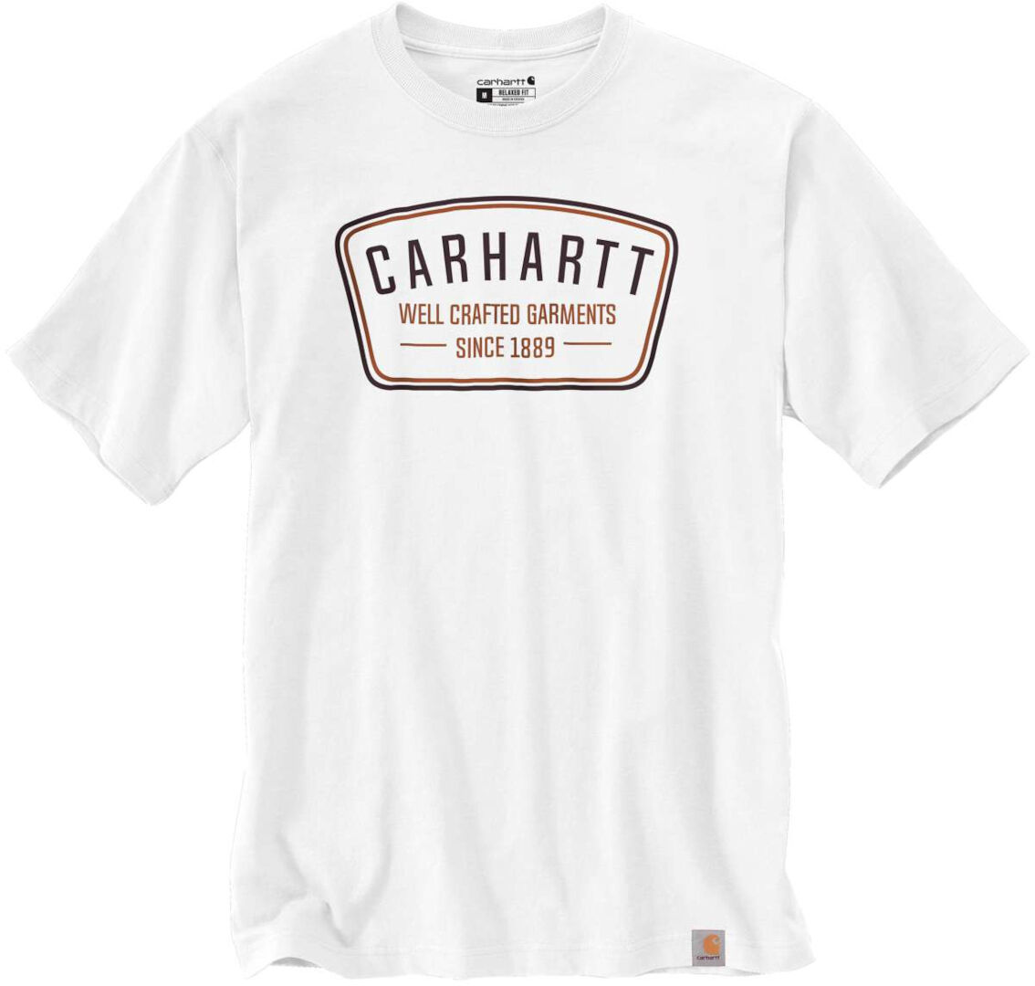 Carhartt Pocket Crafted Graphic Camiseta - Blanco (L)