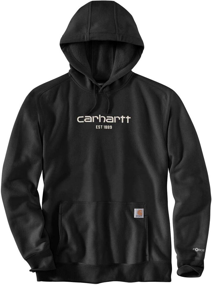 Carhartt Lightweight Logo Graphic Sudadera con capucha - Negro