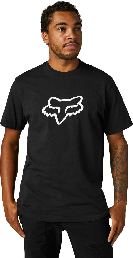 Fox Legacy  Head Camiseta - Negro Blanco (S)