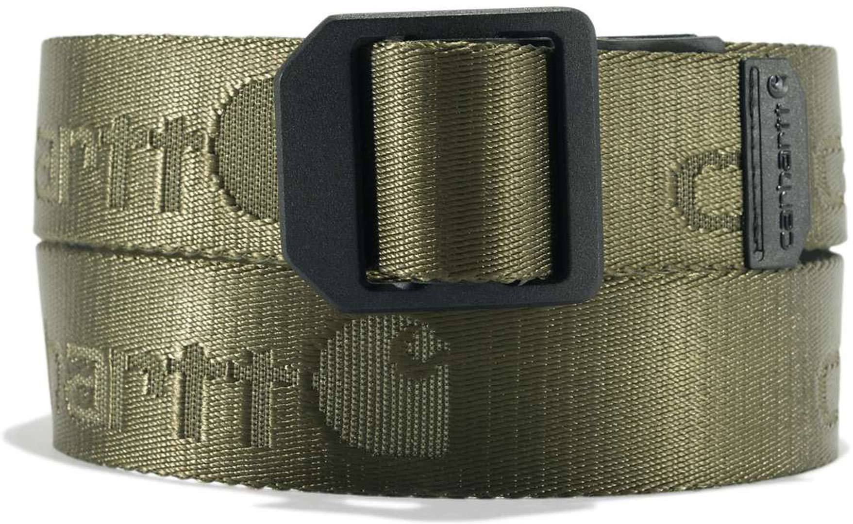 Carhartt Nylon Webbing Ladder Lock Cinturón - Verde (M)