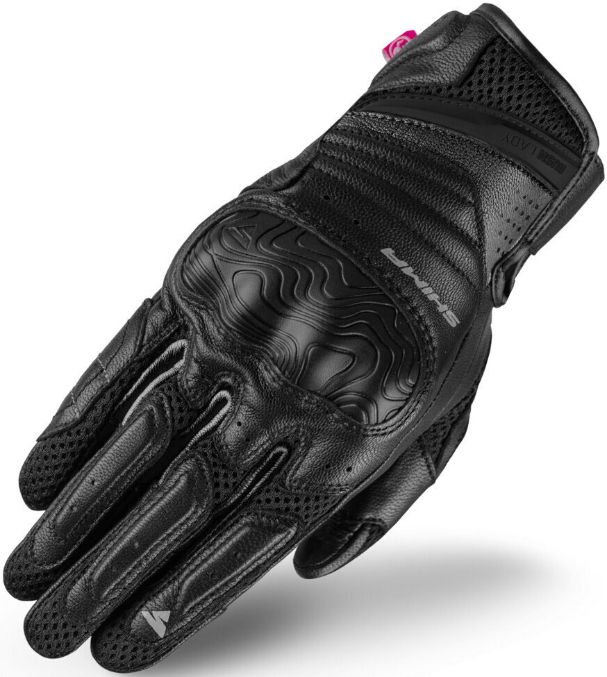 SHIMA Rush Guantes de moto para mujer - Negro (L)