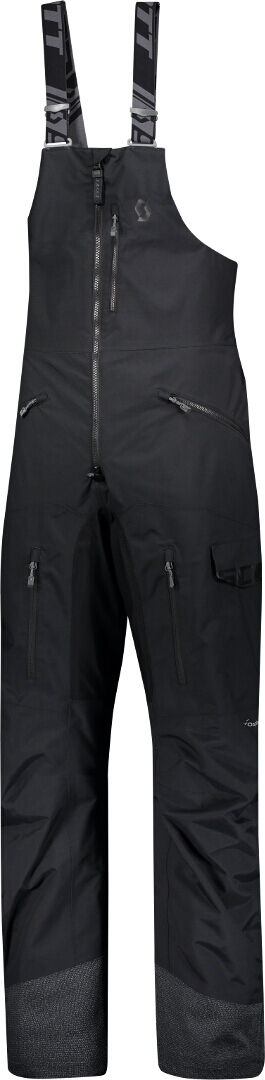 Scott XT Shell Dryo Pantalones de moto de nieve - Negro (2XL)