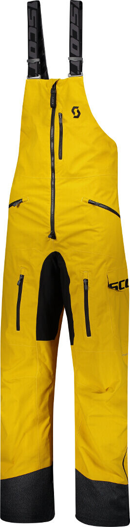 Scott XT Shell Dryo Pantalones de moto de nieve - Amarillo (M)