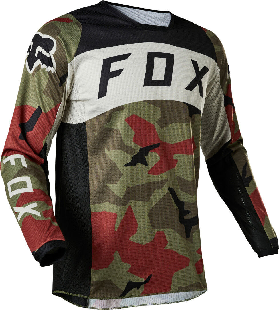 Fox 180 BNKR Maillot de Motocross - Verde (XS)