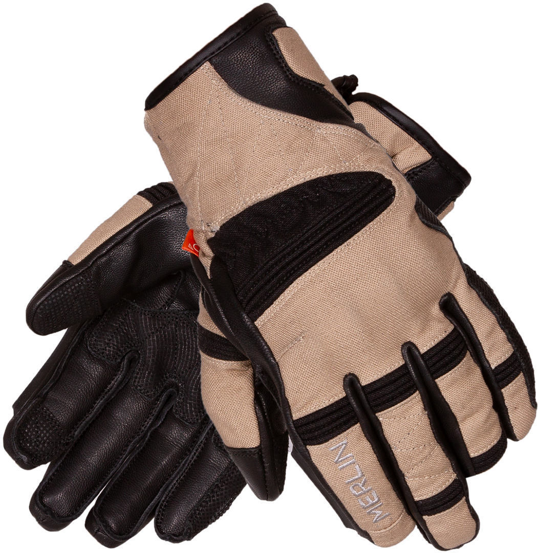 Merlin Mahala WP Explorer D3O Guantes de motocicleta - Beige (2XL)