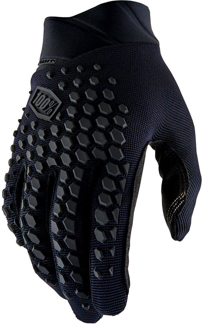 100% Geomatic Guantes de bicicleta - Negro (M)