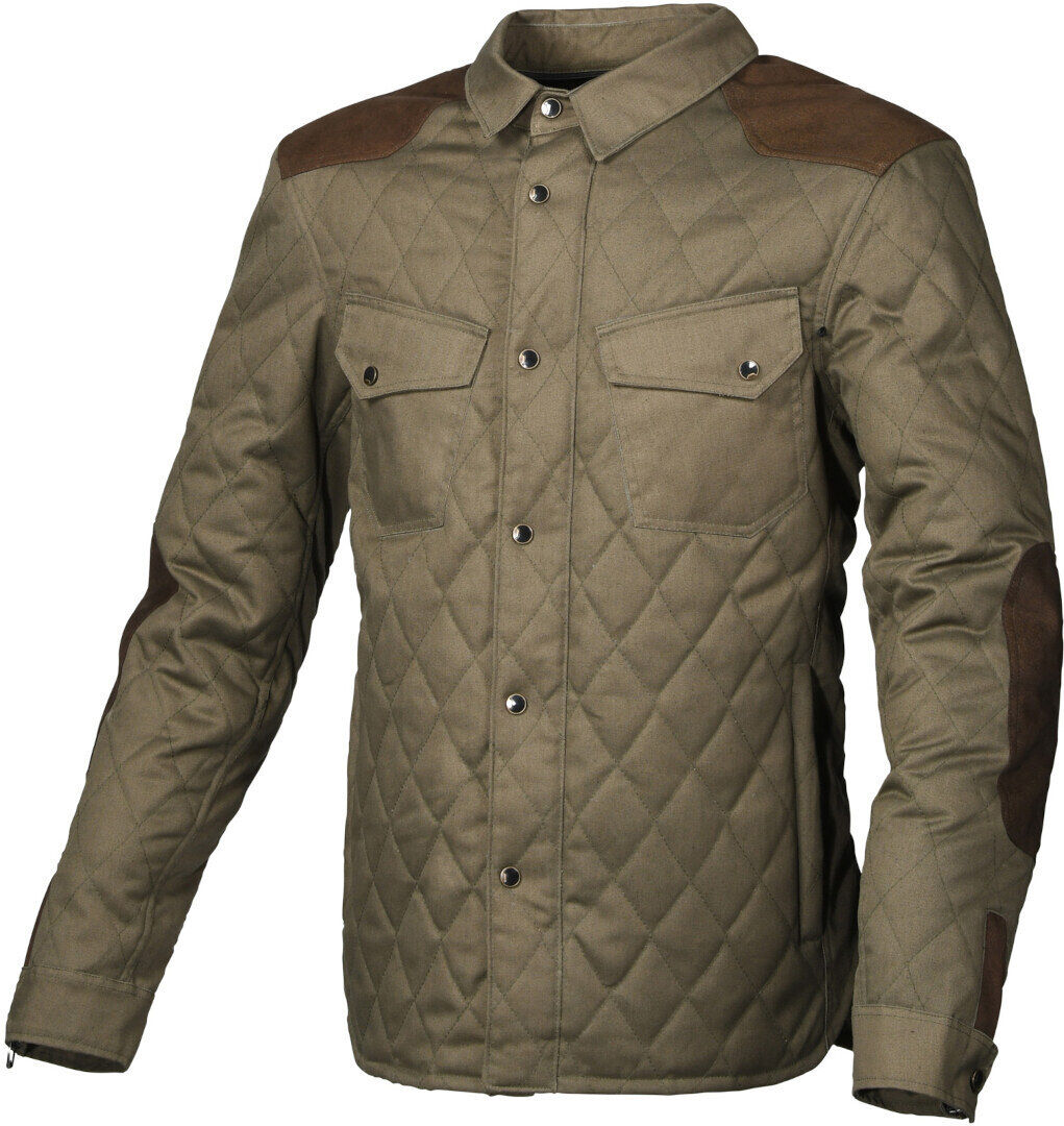 Macna Inland Quilted Chaqueta textil de moto - Verde (S)