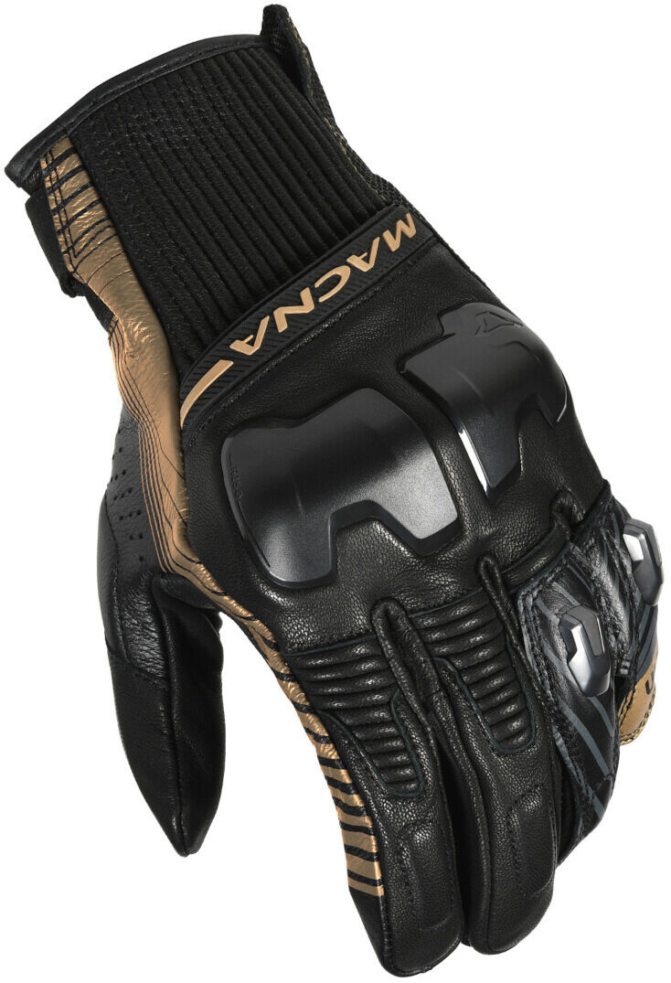 Macna Ultraxx Guantes de motocicleta - Negro Oro (L)