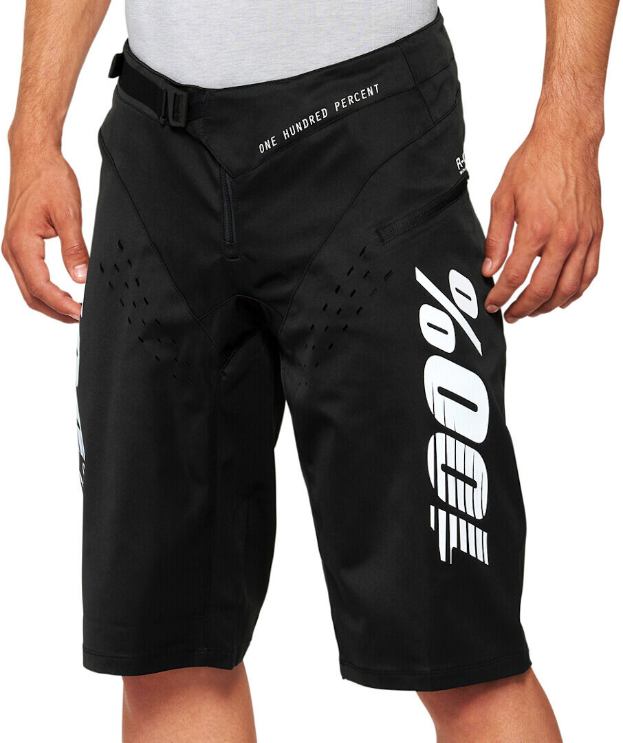 100% R-Core Pantalones cortos de bicicleta - Negro (34)