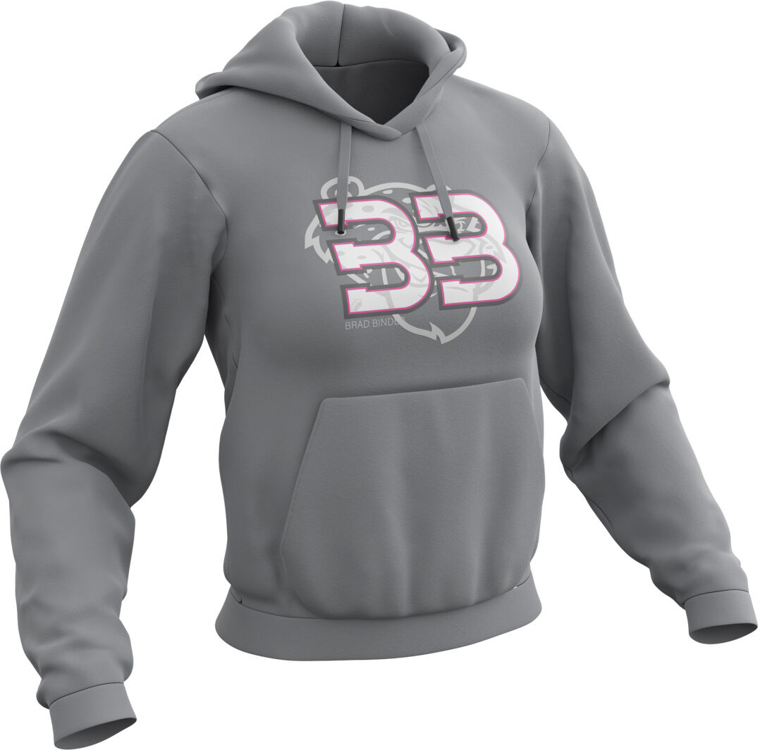 Ixon Brad Binder Sudadera con capucha para damas - Gris (M)