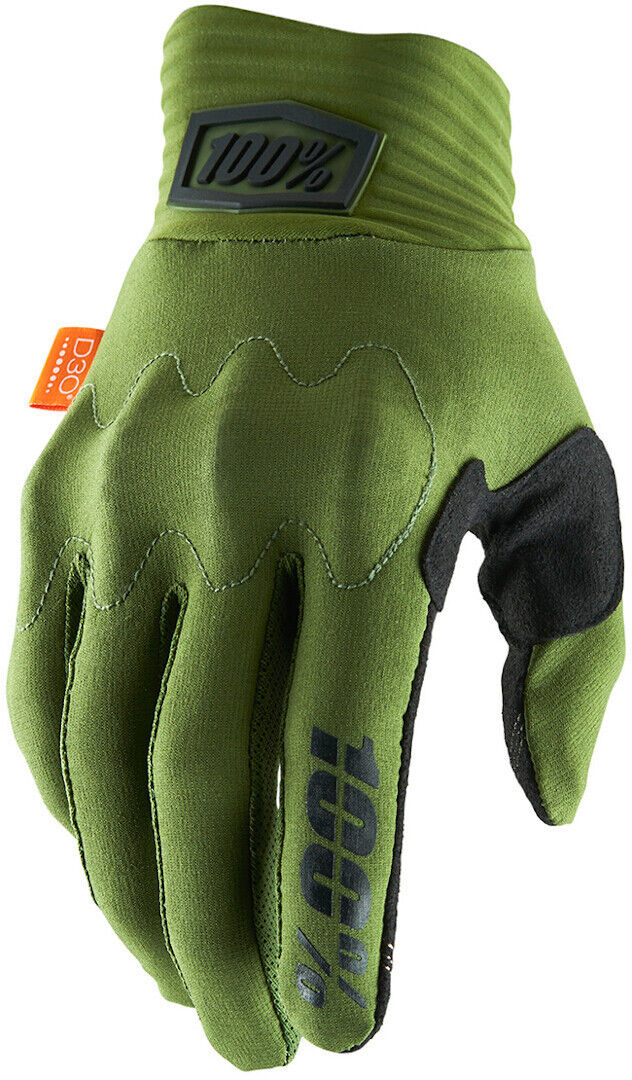 100% Cognito Guantes de bicicleta - Verde (XL)